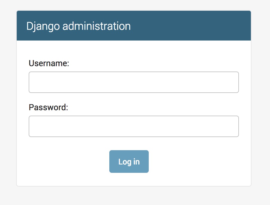 Django administration